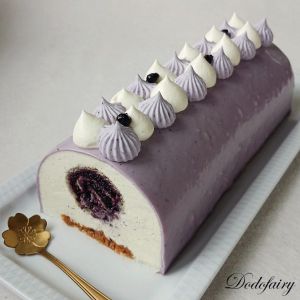 Recette Bûche Myrtille Vanille