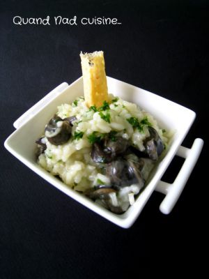 Recette Risotto aux escargots de Bourgogne