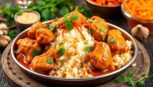 Recette Du Biryani au Poulet : plat Indien Savoureux