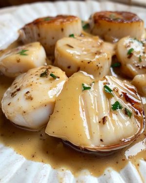 Recette Noix Saint-Jacques Normande : Recette Facile et Rapide