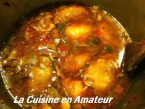 Recette Poulet au curcuma