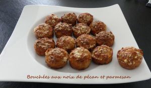 Recette Bouchées aux noix de pécan et parmesan – Recettes autour d’un ingrédient # 106