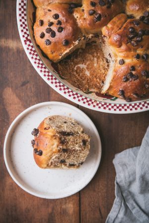 Recette Brioche Butchy moelleuse aux pépites de chocolat