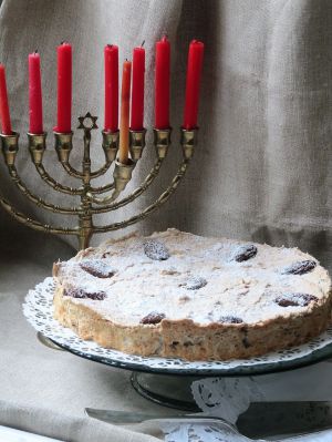 Recette Gâteau aux dattes (Datteltart) pour Hanoukkah