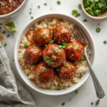 Recette Honey BBQ Crockpot Meatballs