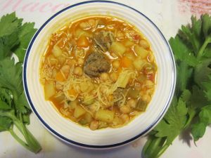 Recette Chorba (soupe algérienne)
