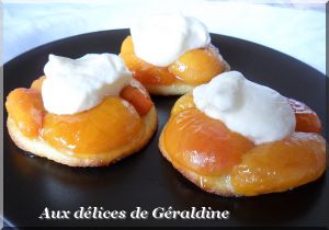 Recette Sablés aux abricots poêlés