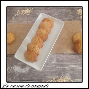 Recette Biscuits aux flocons d’avoine et au miel