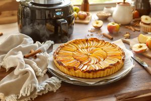 Recette Tarte aux pommes au Airfryer : croustillante, rapide… et irrésistible !
