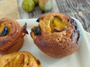 Recette Muffins aux Mirabelles (IG Bas)