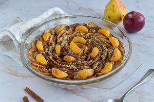 Recette Tian de fruits aux épices {automne-hiver}