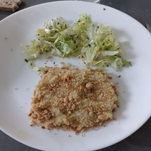 Recette Crumble lieu noir pdt comté au combi ninja