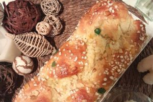 Recette Brioche mascarpone et fruits confits