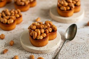 Recette Tartelette chocolat et cacahuète