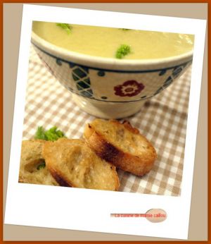 Recette Velouté de fenouil, poireaux et persil...simplement bon