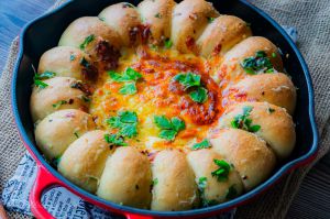 Recette Pizza dips au fromage (recette originale)