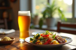 Recette Bière IPA et la cuisine végétarienne : une association surprenante