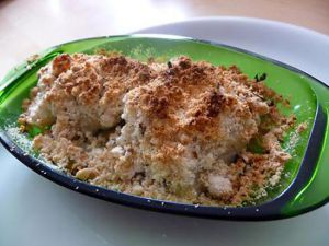 Recette Cabillaud au crumble d'herbes