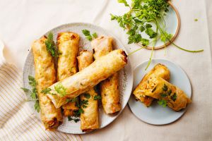 Recette Découvrez la Recette Croustillante: Nems au Poulet et Légumes à la Friteuse à Air!