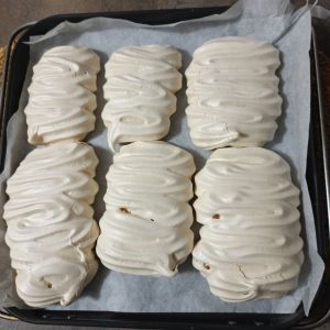 Recette Meringues vanillées au combi ninja
