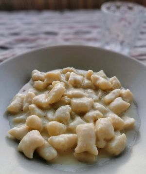 Recette Gnocchi di patate à la crème de Pic de la Calabasse (Ariège)