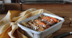 Recette Crinkle cake butternut, noisette et feta