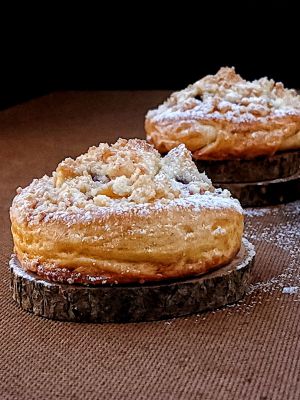 Recette Brioche streusel de Christophe Felder