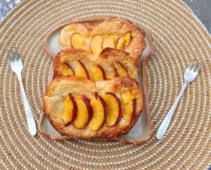 Recette Brioche perdue à la nectarine