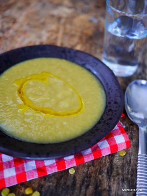 Recette Soupe de pois cassés