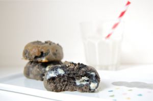 Recette Cookies vegan sésame noir et chocolat blanc