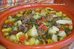 Recette Tajine de poulet aux légumes marocain