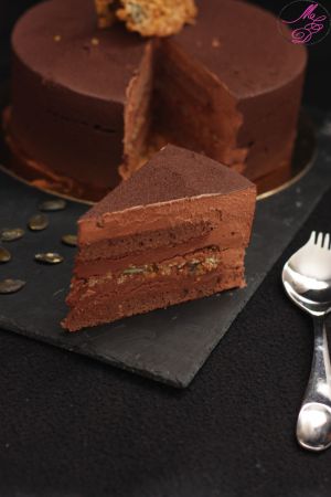 Recette Entremets très chocolat – le « Graine de Caraïbe »