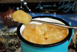 Recette Compote de pommes à la cannelle & miel