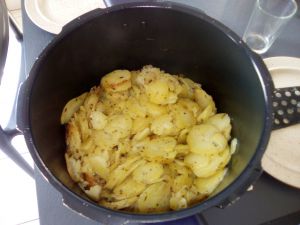 Recette Pommes de terre sarladaises au cookéo