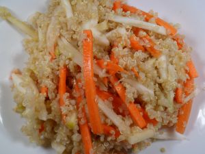 Recette Salade de quinoa au fenouil