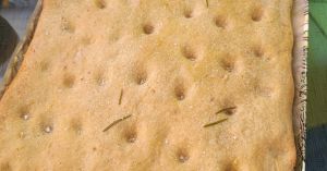 Recette Foccacia aux pois chiches