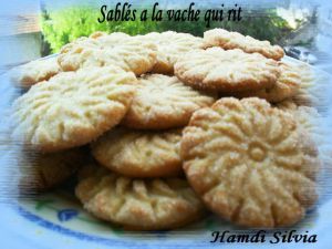 Recette ///Sablés a la vache qui rit ///