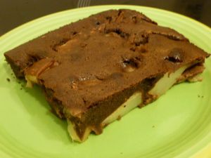 Recette Clafoutis poires au chocolat