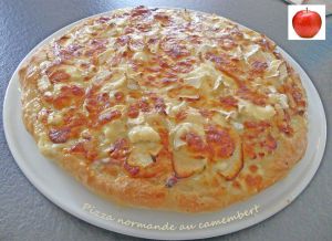 Recette Pizza normande au camembert – Foodista challenge # 106