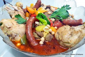 Recette Couscous merguez poulet agneau légumes semoule