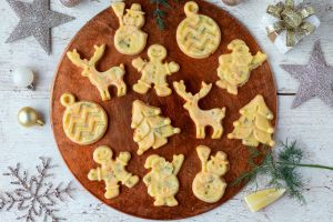 Recette Petits cakes de Noël au saumon & aneth