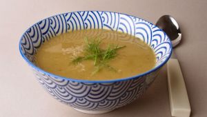Recette Soupe aux poireaux et fenouil