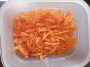 Recette Carottes râpées au companion