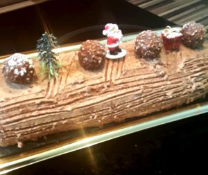 Recette Bûche de Noël 4: ferrero rôcher et nutella