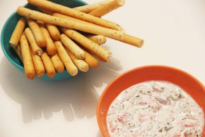 Recette Dip ou tartinade concombre pastèque