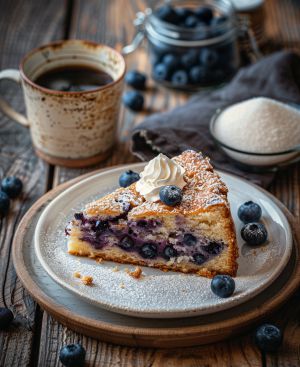 Recette Gâteau au myrtille facile et savoureux : recette authentique
