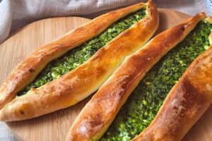 Recette Pide épinards et feta
