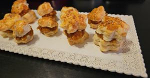 Recette Mini bouchées feuilletées apéritives