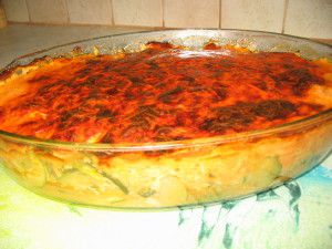 Recette Gratin de courgettes au fromage