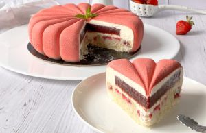 Recette D’Entremets aux fruits rouges